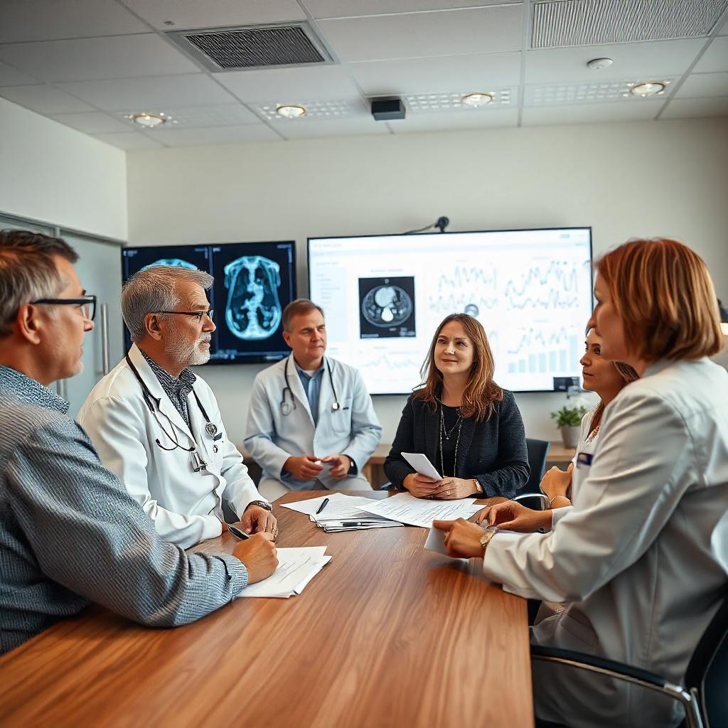 02 A multi-disciplinary team with experts from a wide variety of disciplines, including pathology, respirology, radiology, and biostatistics.